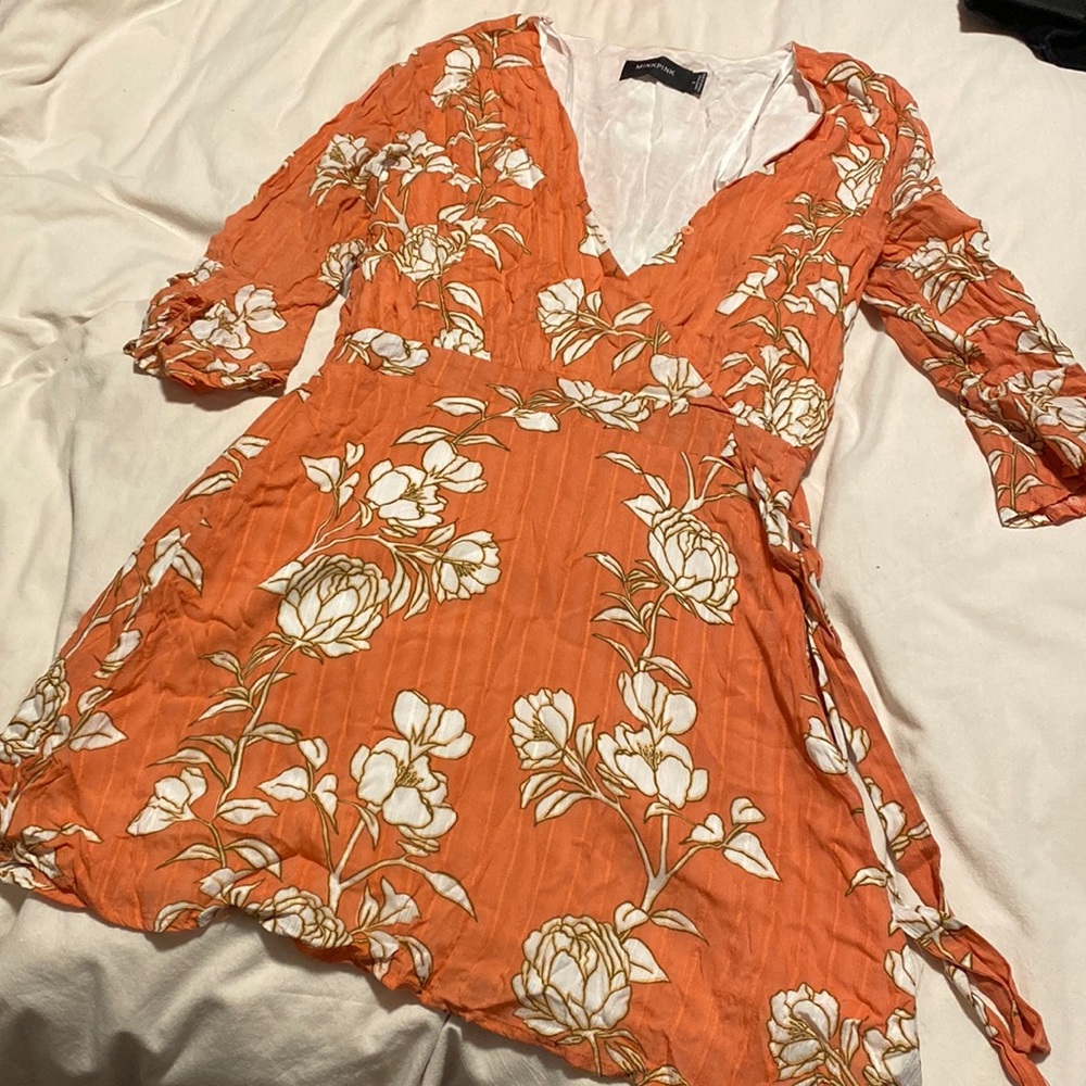 Minkpink Wrap minidress size S